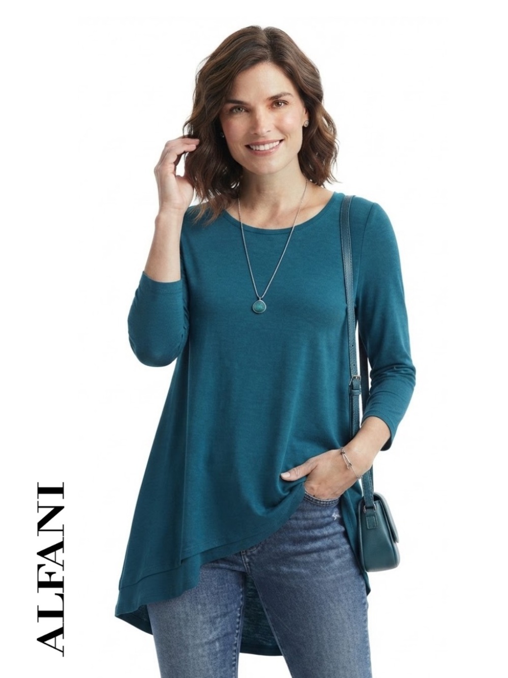 Asymmetrical Tunic
Alfani • Women’s Asymmetrical High Low Tunic